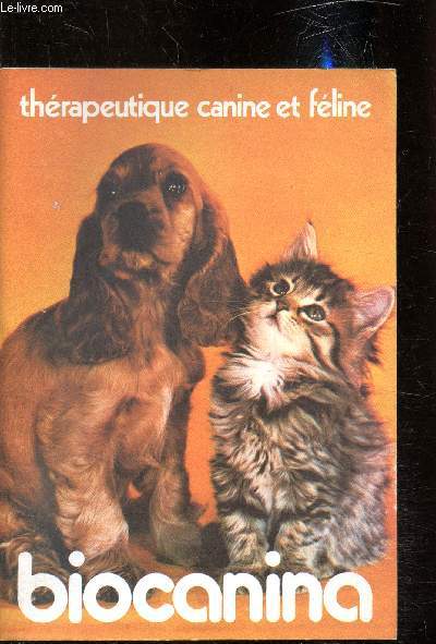 Biocanina - Thrapeutique canine et fline