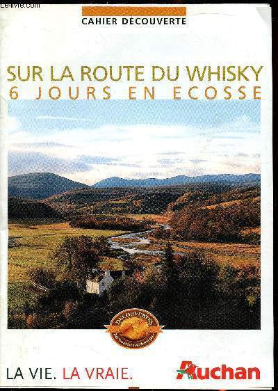 Brochure Cahier découverte - Sur la route du Whisky - 6 jours en Ecosse -