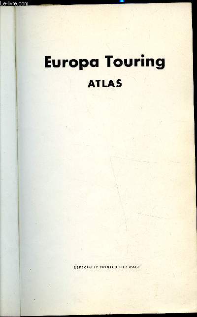Europa Touring - Atlas
