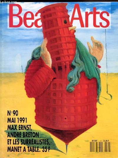 Beaux Arts Magazine - n90- Mai 1991 - MaX ernst - Andr Breton