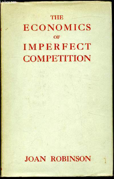 The economics of imperfect competition