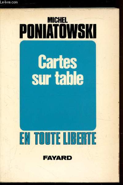 Cartes sur table - En toute libert