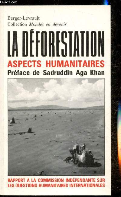 La dforestation aspects humanitaires