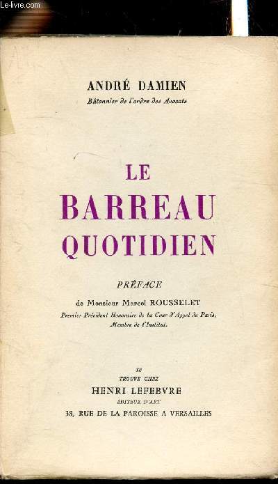 Le Barreau quotidien -