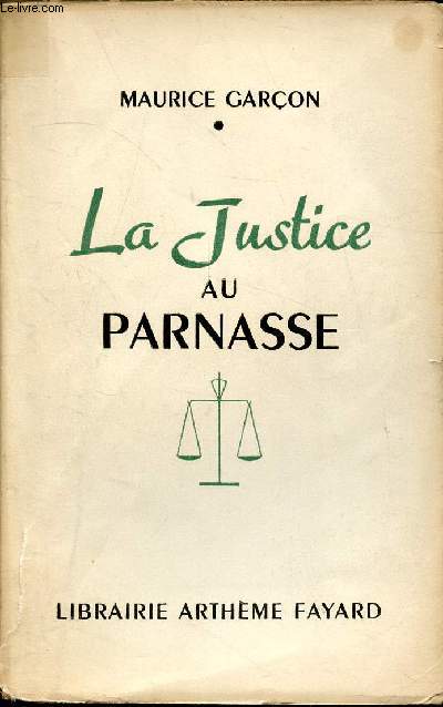 La justice au Parnasse