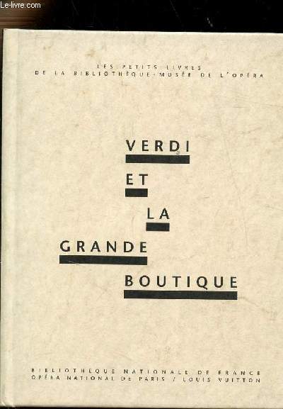 Verdi et la Grande Boutique