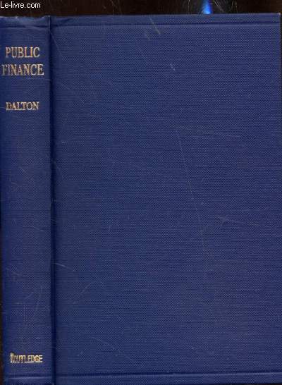 Principles of public finance