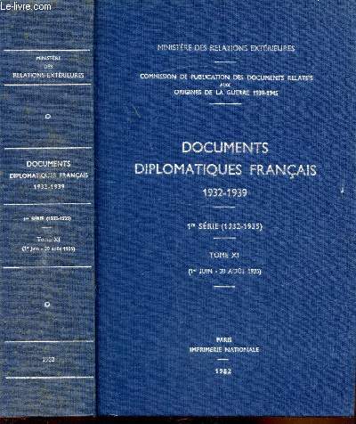 Documents diplomatiques franais 1932-1939 / 1re srie (1932-1935) - Tome XI (1er juin -20 Aout 1935) -