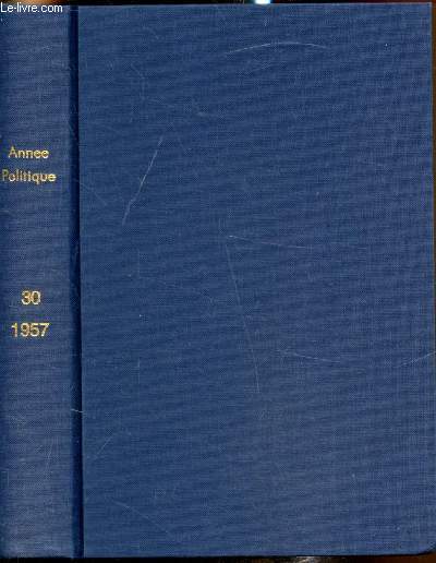 L'ann politique et conomique - n135 - Janvier-fvier 1957 - 30e anne - Redition de l'anne 1957.