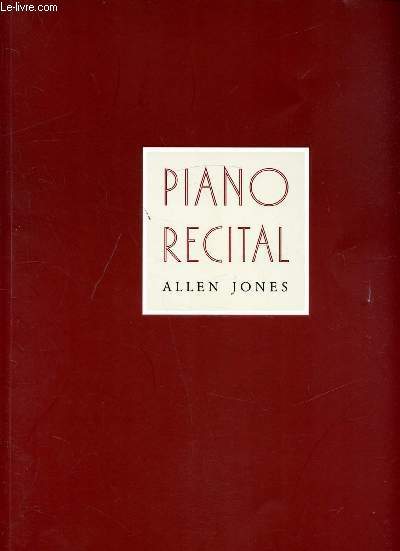 Piano Recital - Ten compositions - September 19 - October 17 1997