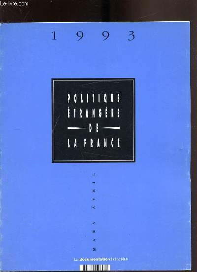 Politique trangre de la France 1993 -