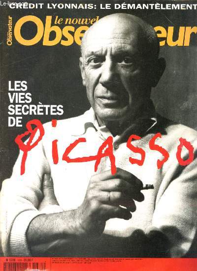 Le nouvel Observateur - N�1664 - du 26 septembre au 2 octobre - Les vies secr�tes de Picasso -