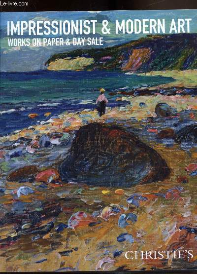 Catalogue de vente aux enchres - Sotheby's - Impressionist & moderne Art Works on paper and day sale - Thursday 8 november 2012 -