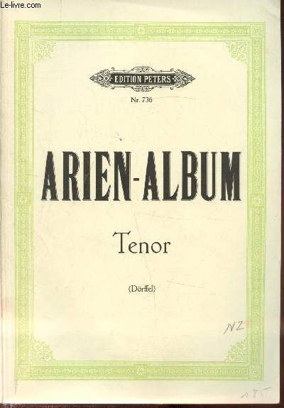 airs clbres pour tnor / berhmte arien fr tenor - (7506)