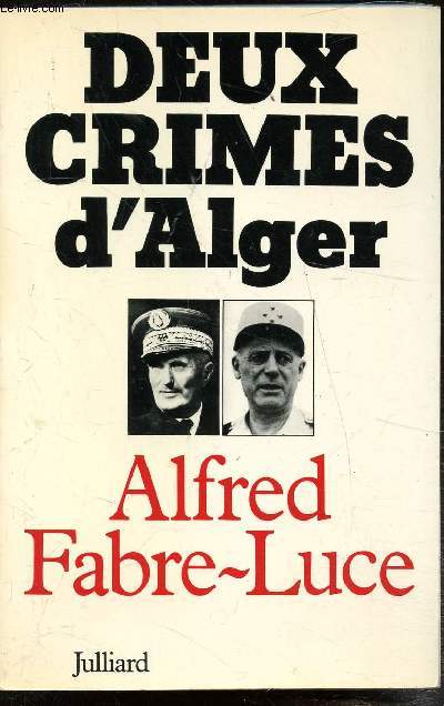 Deux crimes d'Alger