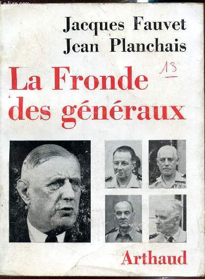 La Fronde des gnraux