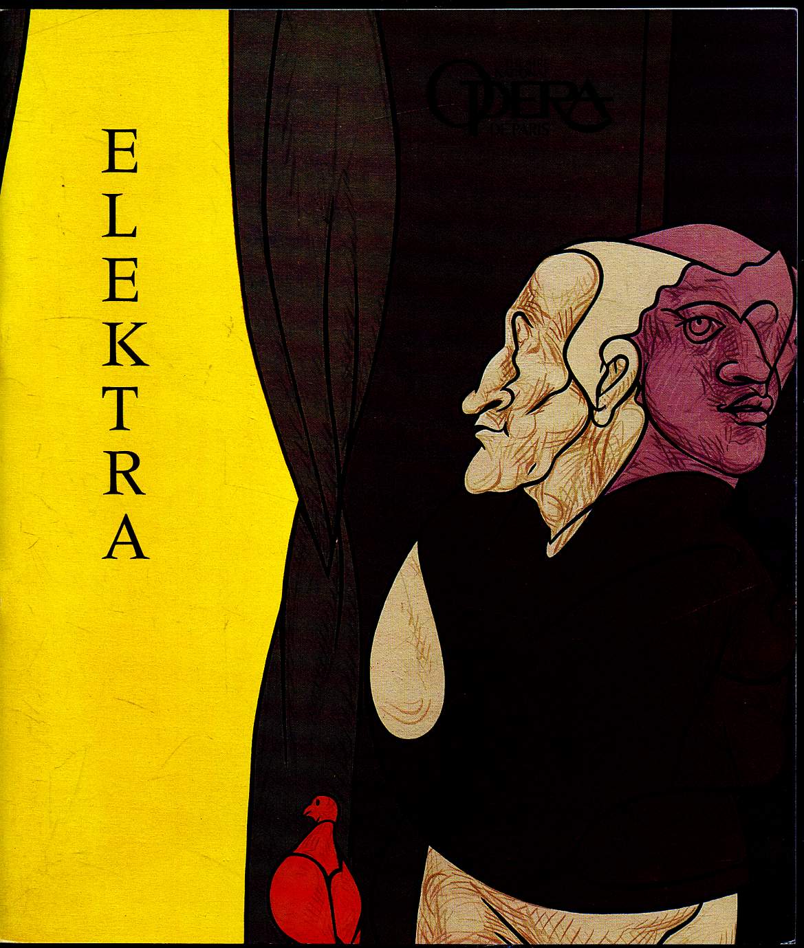 PROGRAMME - Mardi 10 fvrier 1987 - Elektra - Musique de Richard Strauss - Tragdie en un acte - Livret de Hugo Von Hofmannsthal