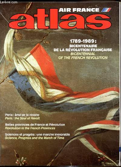 Atlas Air France - 1789/1989 - Bicentenaire de la rvolution franaise -