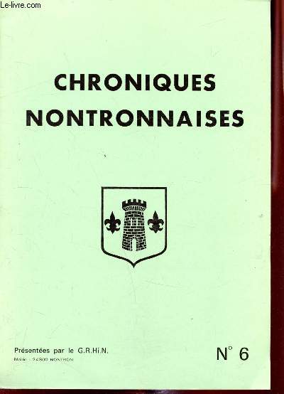 Chroniques Nontronnaises - n6 -