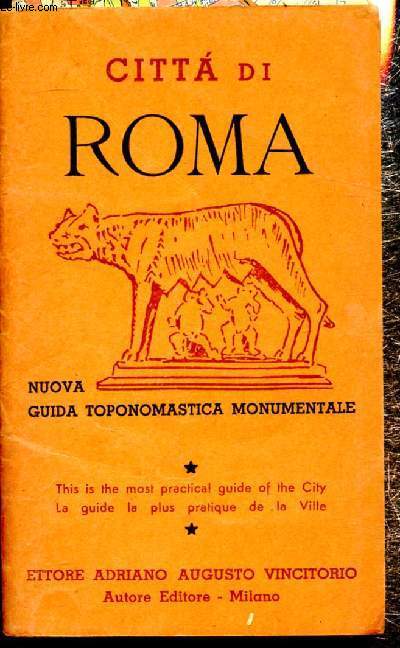 Citta di Roma - Nuova guida toponomastica monumentale