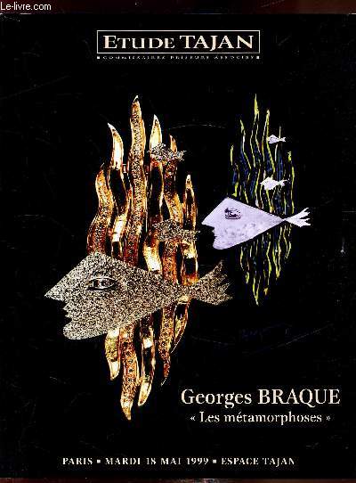 Catalogue de vente aux enchres - Mardi 18 mai 1999 - Georges Braque - 