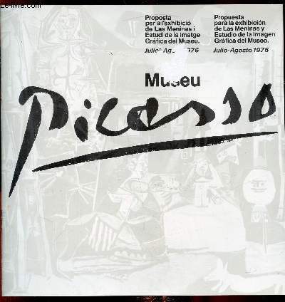 Proposta per a l'exhibicio de Las Meninas i Estudi de la Imatge Grafica del Museu - Juliol - agost 1976 -