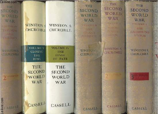 The second World War - VI Volumes -