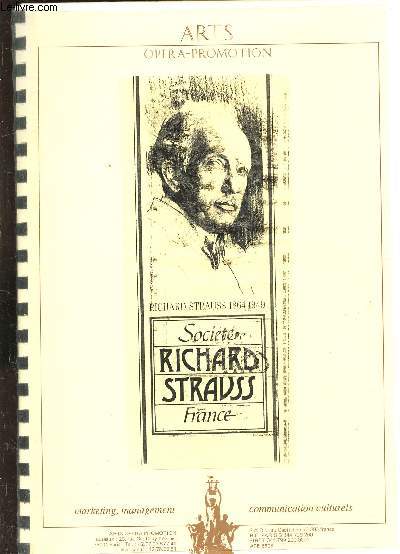 Dossier Richard Straudd 1864-1949 / Socit Richard Strauss France -