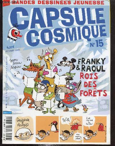 Capsule Cosmique n15 - - Bandes Dssines Jeunesse - Dcembre 2005