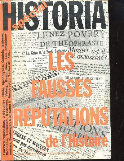 Historia Spcial - N 445 Hors srie - Dcembre 1983 - Les fausses rputations de l'histoire