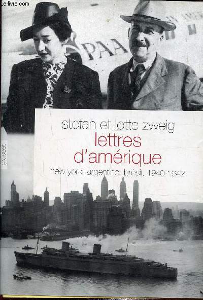 Lettres d'Amérique, New York, Argentine, Brésil 1940-1942 - Zweig Lotte et St... - Afbeelding 1 van 1