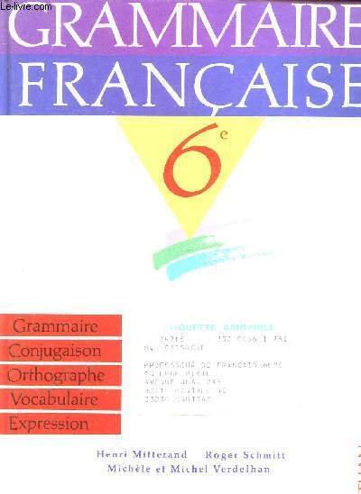 Grammaire Franaise 6