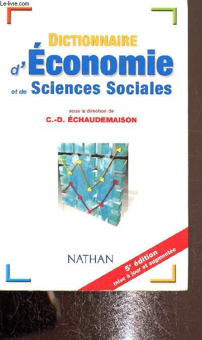 Dictionnaire d'conomie et de sciences sociales