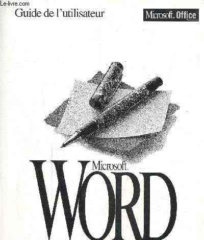 Microsoft word, le numéro 1 des traitements de texte version 6.0