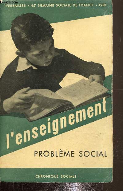 L'enseignement, problme social