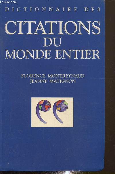 Dictionnaire de citations du monde entier