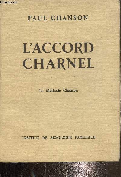 L'accord charnel (ouvrage rserv aux poux)