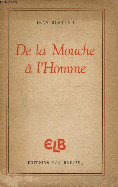 De la mouche  l'homme