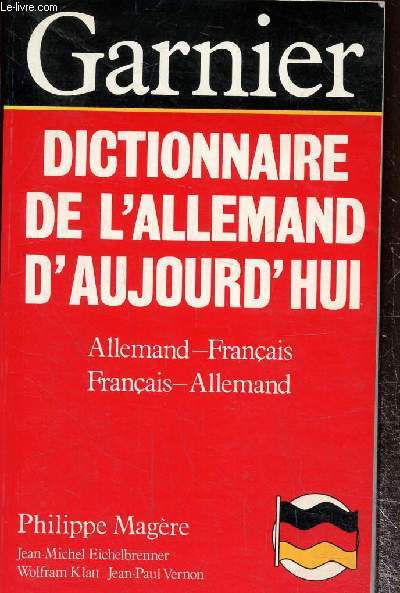 Dictionnaire de l'allemand d'aujourd'hui