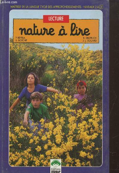 Nature  lire, CM2. Manuel de lecture