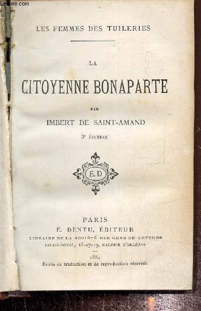 La citoyenne Bonaparte