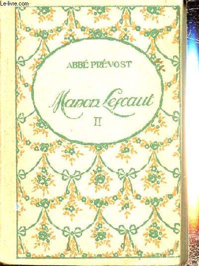 Manon Lescaut , deuxime volume