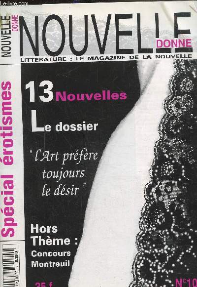 Nouvelle donne N 10 : Spciel rotisme