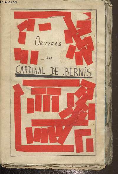 Oeuvres du cardinal de Bernis