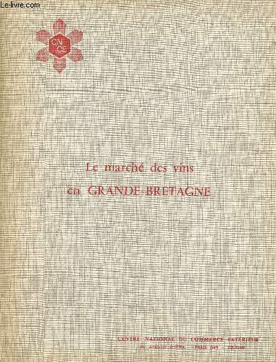 Le march des vins en Grande Bretagne