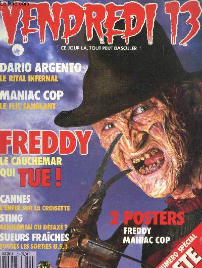 Vendredi 13 N2 juin 1988 : Freddy le cauchemar qui tue !