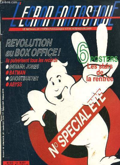 L'cran fantastique N 106, juillet aout 89 : N spcial t