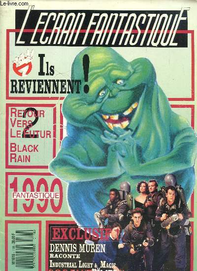 L'cran fantastique N 110, dcembre 89 :Sos fantome II, ils reviennent !