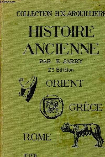 Histoire ancienne Orient-Grce-Rome (classe de sixime)