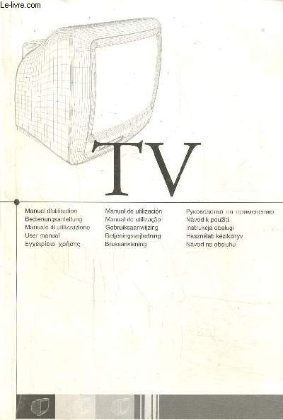 Manuel d'utilisation TV Thompson 21DG170G